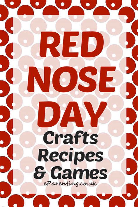 activities for red nose day